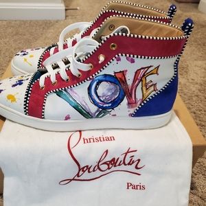 CHRISTIAN LOUBOUTIN Men's Louis Orlato Sneaker (High top)